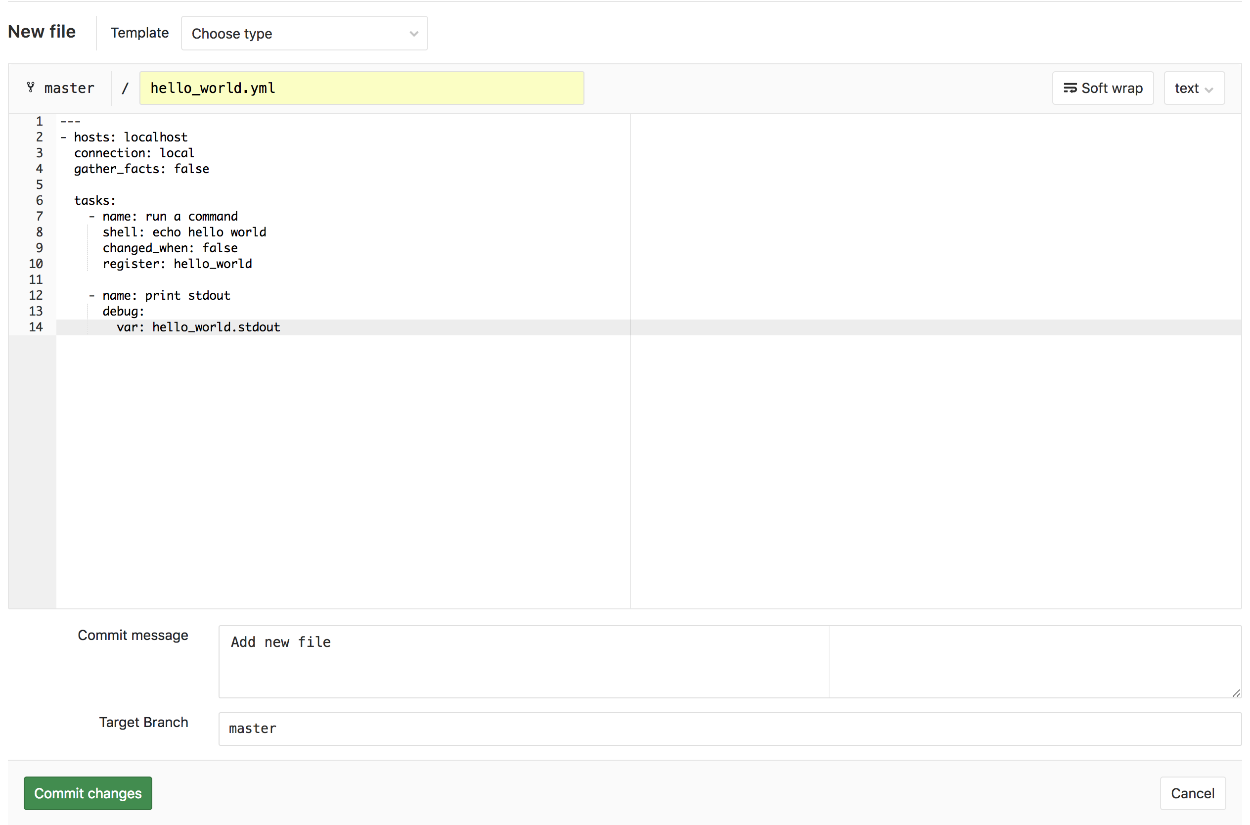 GitLab Add Playbook